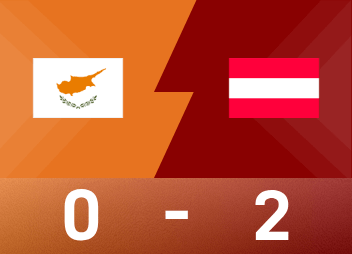 تقرير تمهيدي لكأس العالم: سجل أناتوفيتش هدفين، النمسا 2-0 قبرص